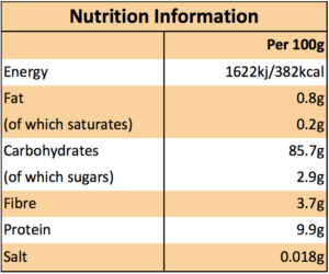 Rakusens Snackers Multipack Nutritional Information
